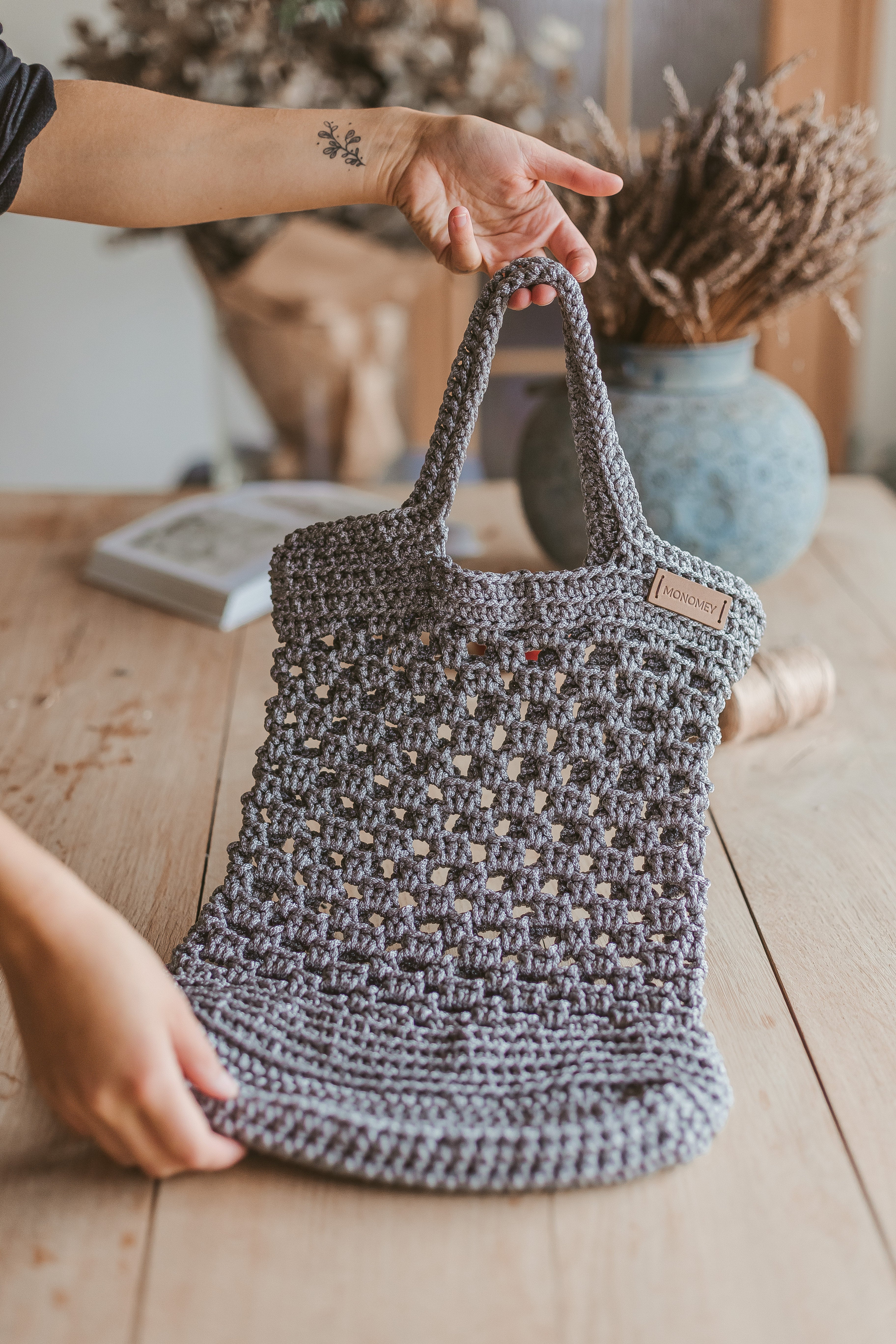 Briar Produce Bag Crochet Pattern - FREE & Lacy! -