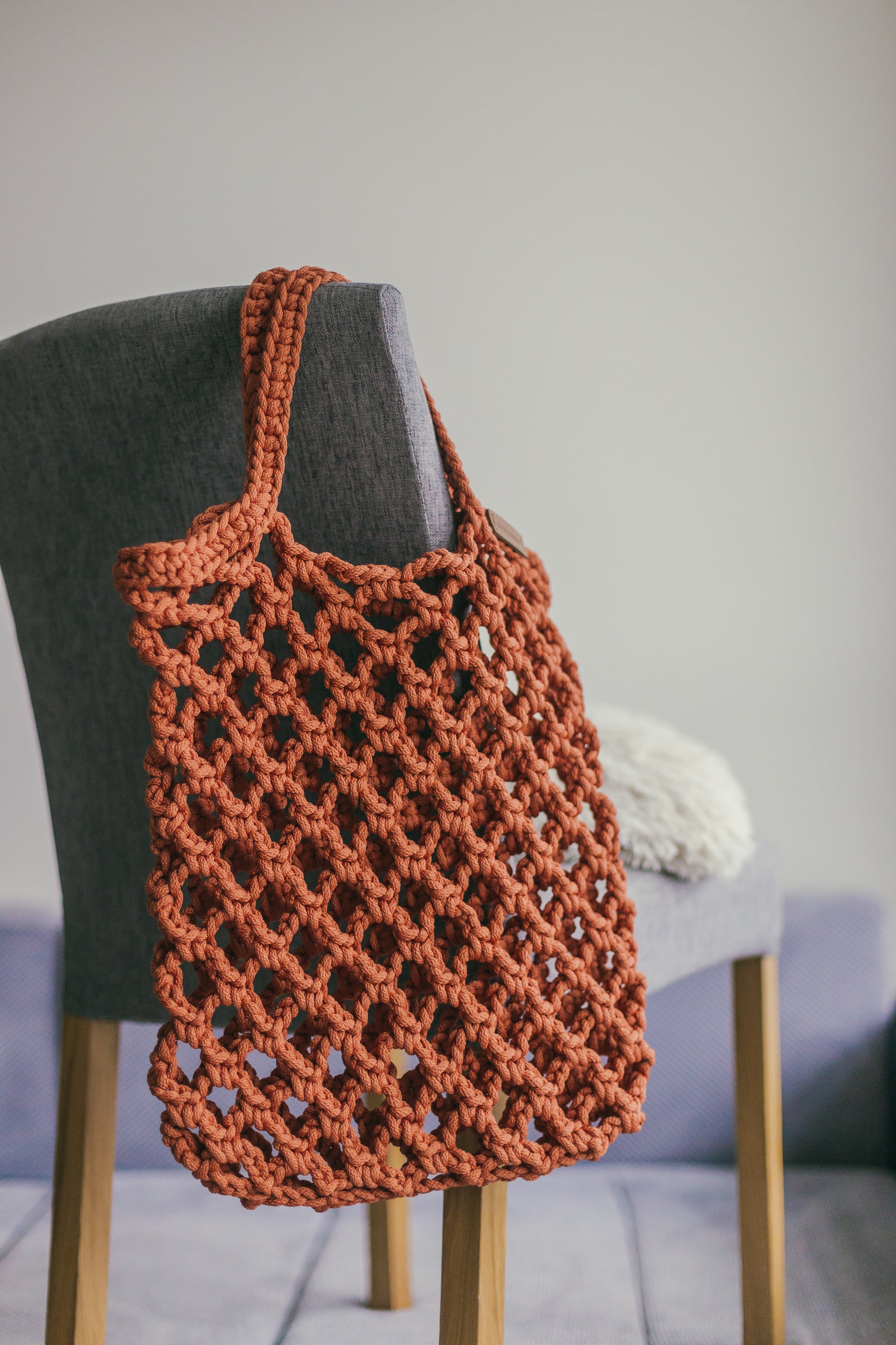 Crochet Honeycomb Trellis Modern Tote Bag Crochet For You