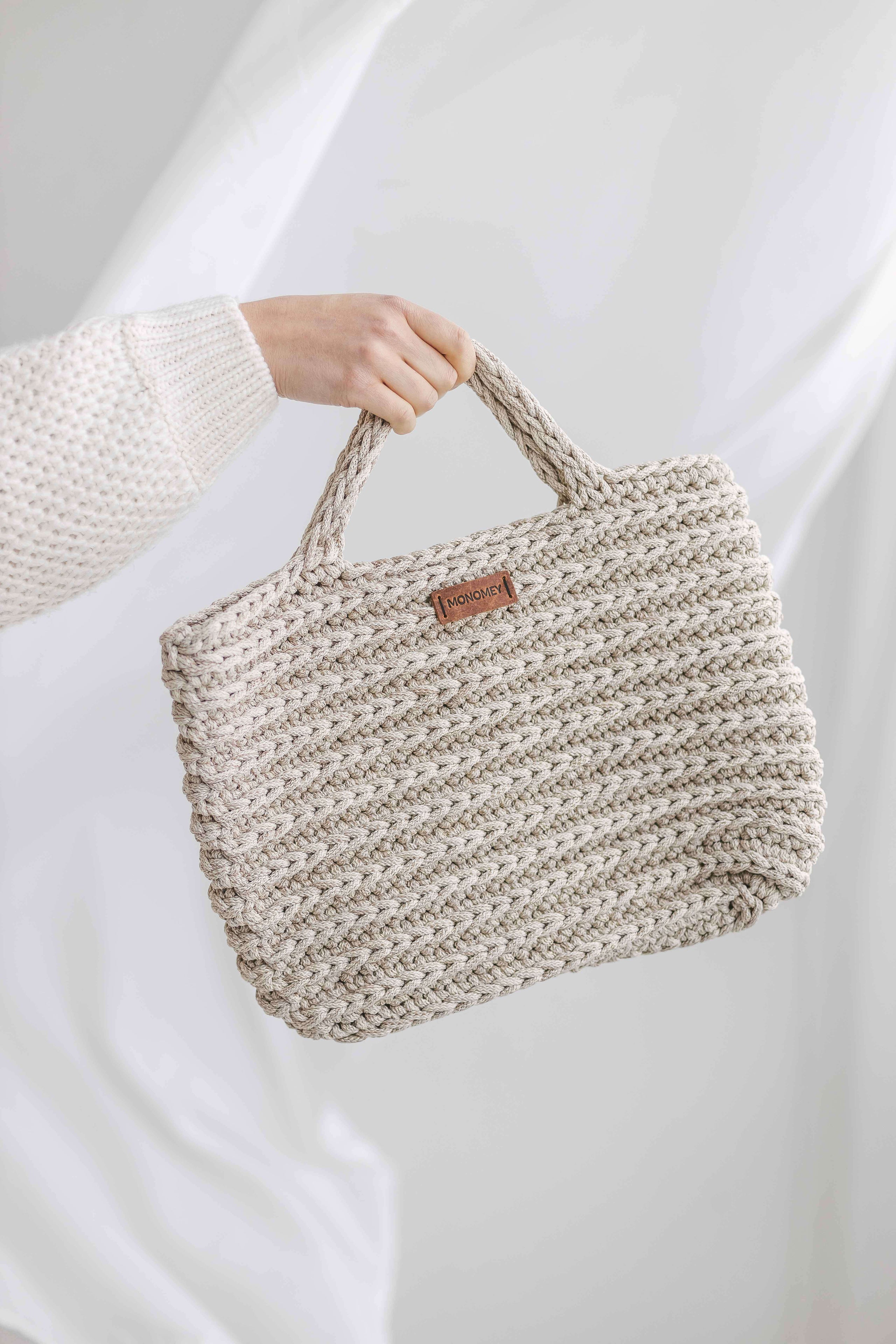 Trendy Prada Inspired Beach Bag Crochet Pattern PDF Instant 